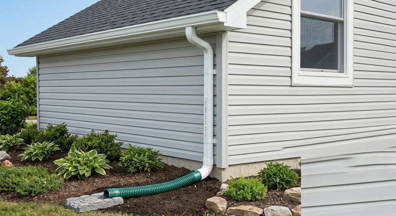 Plastic Downspout Installation in Mcdonough, GA