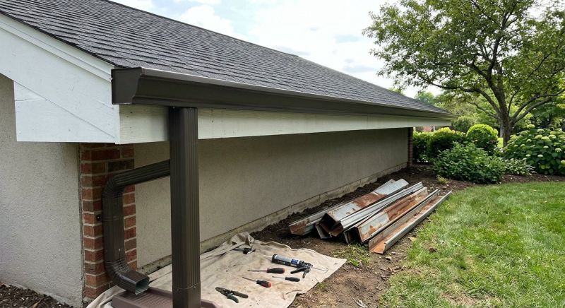 Continuous Gutter Installation in Everett, WA