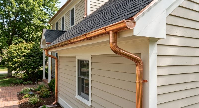 Copper Gutter Service in Mcdonough, GA
