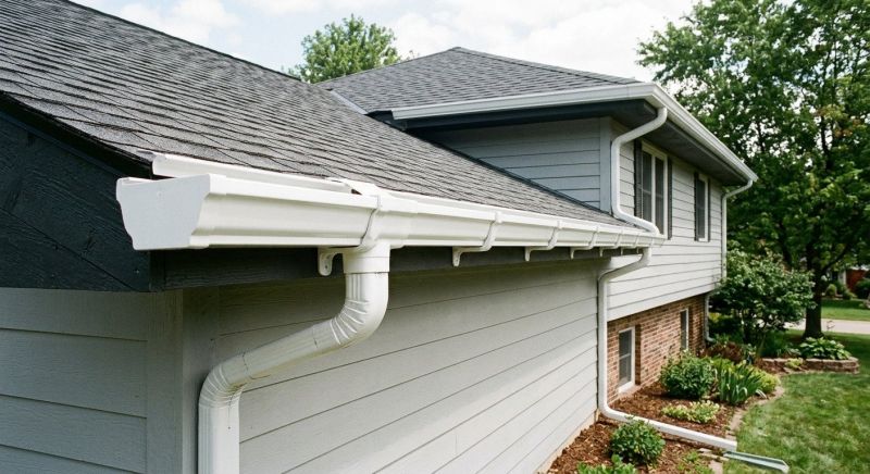 Pvc Rain Gutter Installation in Mcdonough, GA