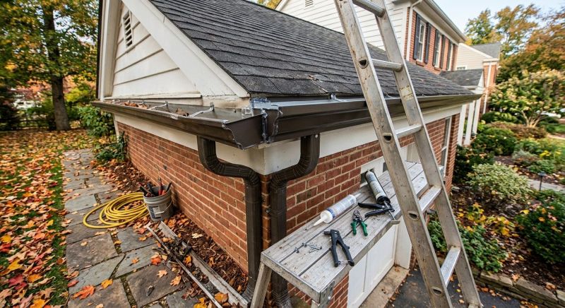 Rain Gutter Repair in Sacramento, CA