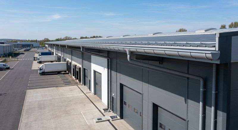 Warehouse Gutter Installation in Clarksville, TN