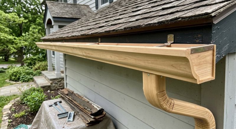 Wood Gutter Service in Clarksville, TN
